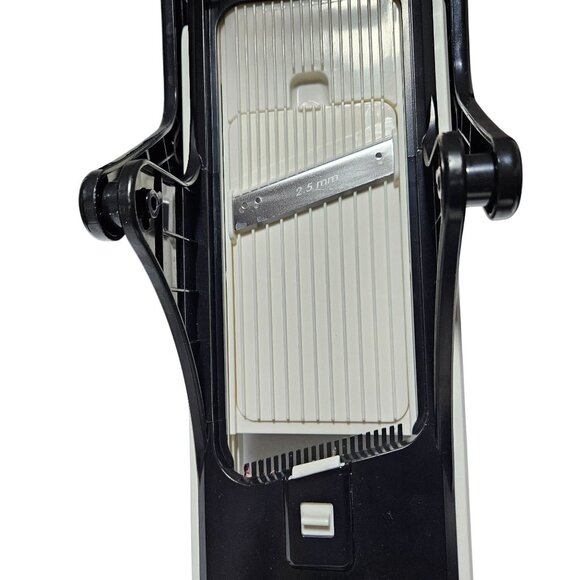 Multi Blade Mandoline Slicer Food Catcher Accessories Adjustable Thickness - Picture 5 of 11